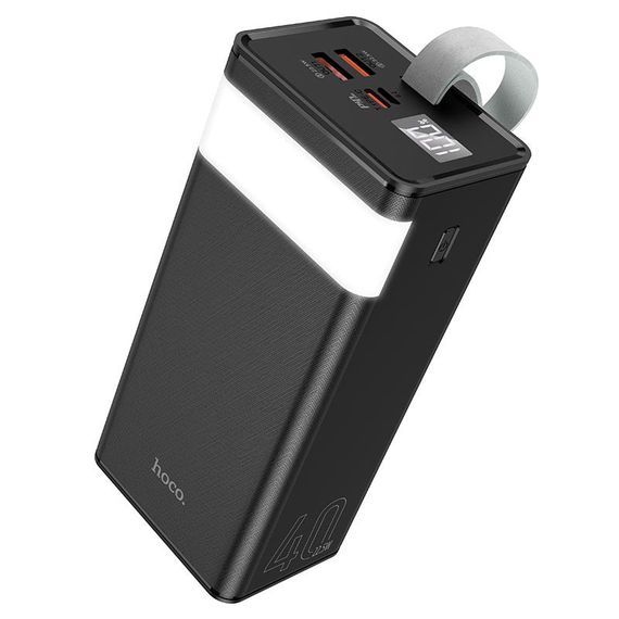 Портативное ЗУ Power Bank Hoco J86 Powermaster 22.5W 40000 mAh Черный