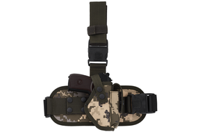 Кобура стегновий ПМ з платформою (oxford 600d, піксель) MAS