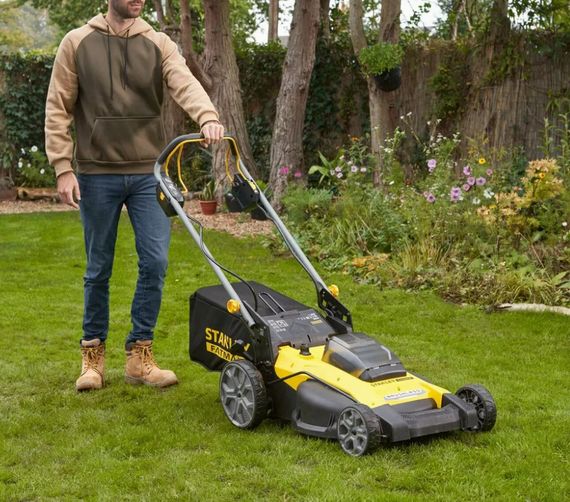 Газонокосарка акумуляторна Stanley FATMAX c АКБ та ЗП SFMCMWS251M | Зображення 2