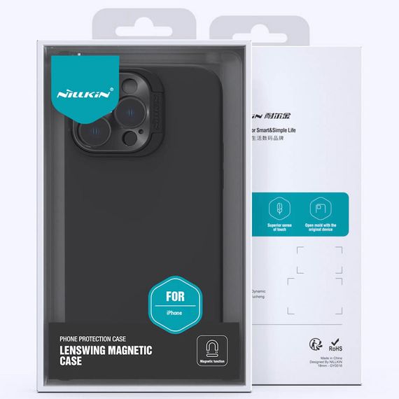 Чохол Silicone Nillkin LensWing Magnetic для Apple iPhone 14 Pro (6.1") | Зображення 5