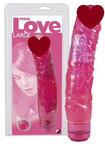 Вібратор Pink Love Large Sex Aura