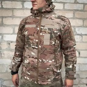 Куртка тактична Альфа Софтшел фліс Мультикам 48-50