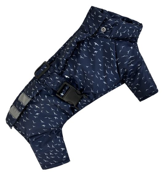 Зимовий комбінезон з поясом пташки R-46