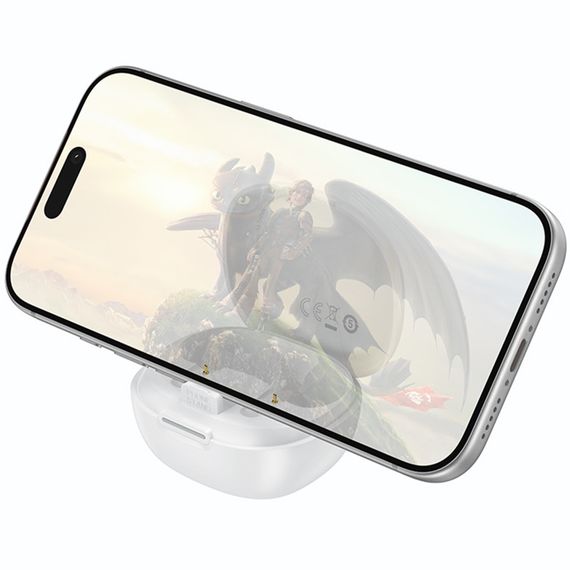 Беспроводные TWS наушники Hoco EQ100 Intelligent AI translation (App) White | Зображення 3