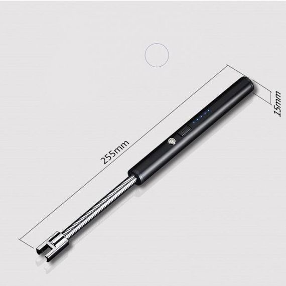 Зажигалка электрическая BBQ Lighter импульсная плазменная ветрозащитная USB зажигалка для газовой плиты | Зображення 8