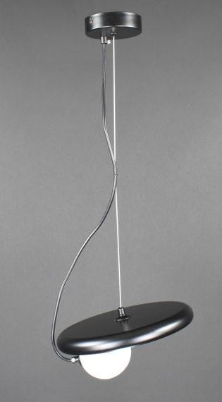 Люстра підвісна на 1 лампочку 27918 Чорний 25-180х25х25 см. | Зображення 1