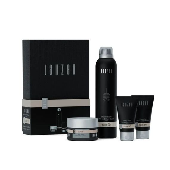 Подарунковий набір JANZEN Body-S Skin 90 (foam, scrub, lotion, gel)