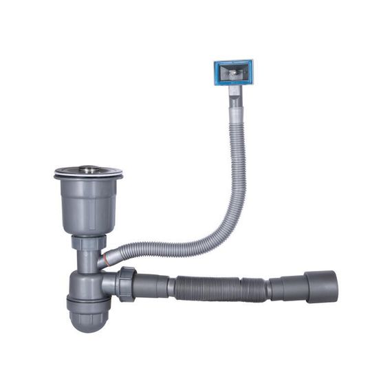 Мийка для кухні інтегрована Lidz Handmade H6350BR крило праворуч (LDH6350BRPVD45590) Brushed Black PVD 3,0/1,0 мм | Зображення 7