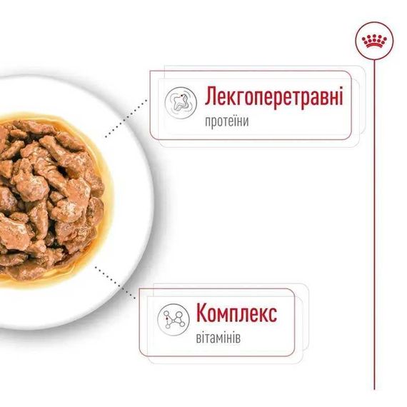 Вологий корм для дорослих собак малих порід Royal Canin Mini Adult, 85 г | Зображення 2