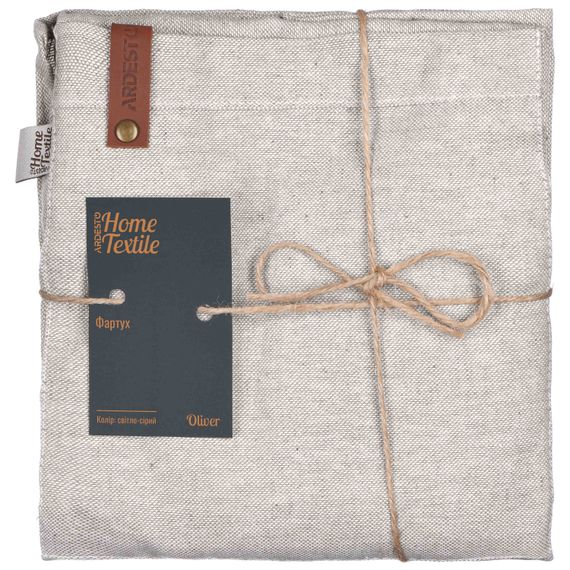 Фартух Ardesto Oliver, 100% бавовна, світло-сірий (ART12OL) | Зображення 4