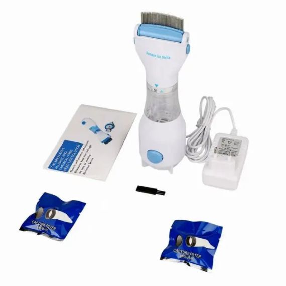 Гребінець електричний для видалення вошей та бліх V-Comb Licetec (TM-38) | Зображення 2