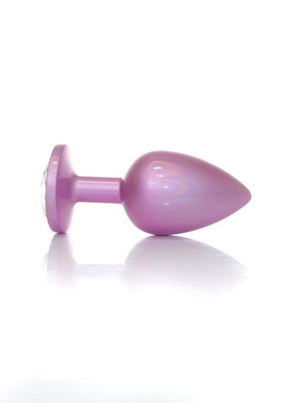 Анальная пробка B-Series Plug Jewellery Pearl Pink PLUG, металлическая, розовая, L Sex Aura | Зображення 5
