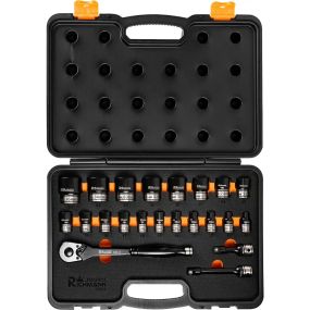 Набор головок ударных Richmann C4034 1/2" 22елем. + трещетка