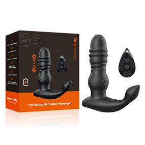 Массажер простаты - Erospace Men's Play Thrusting Prostate Massager B4 Sex Aura