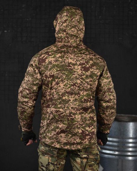 Весенняя тактическая куртка софтшел  Military plus хищник  ВТ6705 | Зображення 5