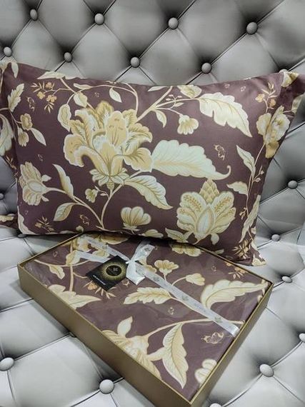 Постельное белье Dijital Belizza Versace Сатин Хлопок Полуторный размер