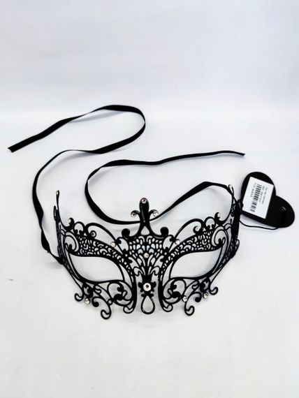 Маска на очі Eye mask metal black | Зображення 1