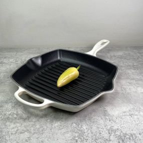 Сковорода гриль Le Creuset Square Grillet 20183267160422 26 см безе