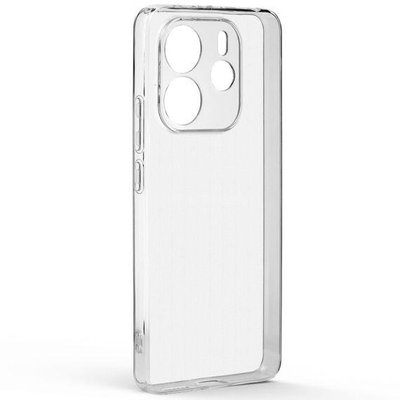 TPU чохол Epic Transparent 1,5mm Full Camera для Xiaomi Redmi Note 14 4G (Europe version) | Зображення 2