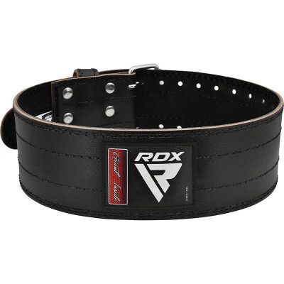Атлетический пояс RDX для пауерліфтингу RD1 шкіряний Black XL (WPB-RD1B-XL)