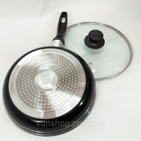 Сковорода глибока для дому UNIQUE, Сковорода без рослинної олії для запікання в духовці UO-19