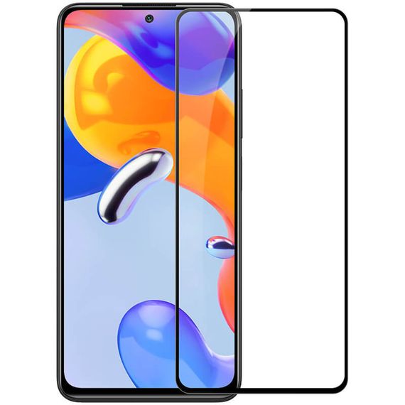 Захисне скло Nillkin (CP+PRO) для Xiaomi Redmi Note 11 Pro 4G/5G / 11E Pro / 12 Pro 4G Чорний | Зображення 1