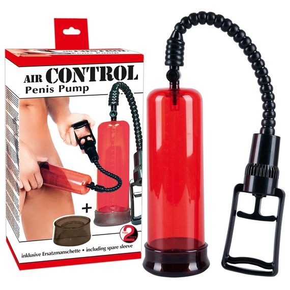 Вакуумна помпа - Air Control Penis Pump | Зображення 3