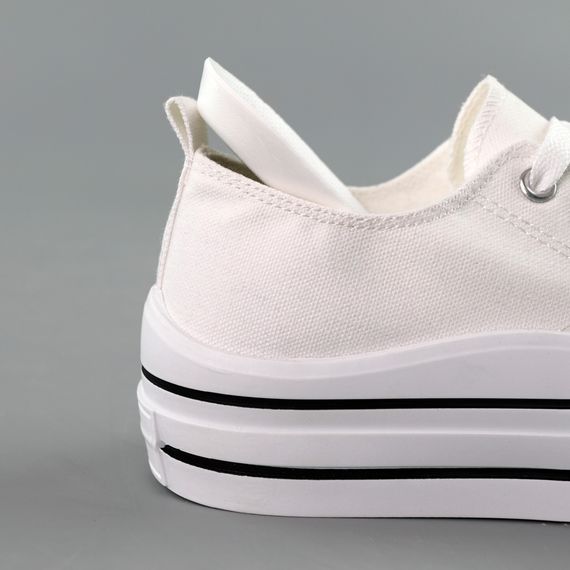 Кеди жіночі 591728 Білі 36 37 38 39 40 | Зображення 6