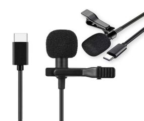 Петличний універсальний стерео мікрофон BOYA BY-M1DM чорний (BY-M1DM_385)