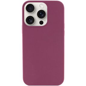 Чехол Silicone Case Full Protective (AA) NO LOGO для Apple iPhone 16 Pro Max (6.9") Бордовый / Plum