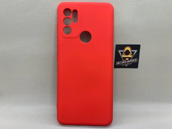 Motorola G60s SoftTouch Silicone Протиударний чохол софт тач Червоний