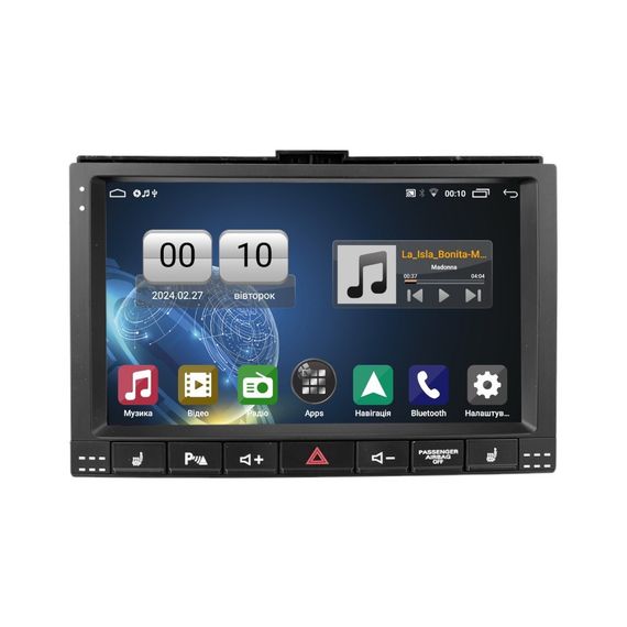 Штатна магнітола серії QIV Q1 під Volkswagen Touareg GP 2002-2010 (K) 9 дюймів