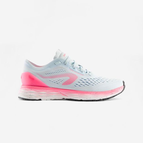 Кросівки жіночі Kiprun KS Light для бігу світло-сірі/рожеві - EU37 UA37