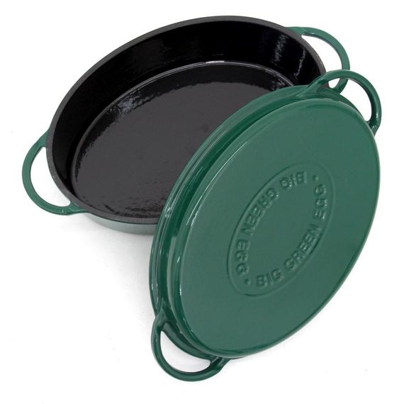 Жарівня (котел) овальна чавун.емаль 5.2л Big Green Egg 117670 Код: 004677 | Зображення 2