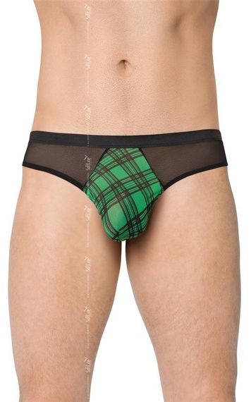 Чоловічі трусики - Mens Briefs 4524, green XL