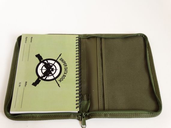 Блокнот снайпера стрілка тактичний в обкладинці А5, Олива кордуна водонепроникна | Зображення 6