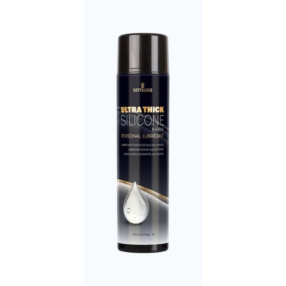 Густая силиконовая смазка Sensuva UltraThick Silicone (150 мл) без глицерина, парабенов и ментола sexstyle