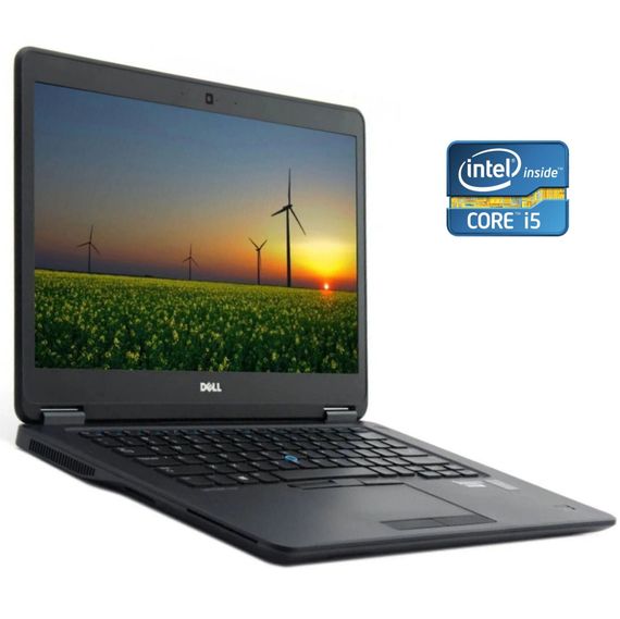 Ультрабук Б-клас Dell Latitude E7470 / 14" (1920x1080) IPS / Intel Core i5-6300U (2 (4) ядра по 2.4 - 3.0 GHz) / 8 GB DDR4 / 256 GB SSD / Intel HD Graphics 520 / WebCam б/в