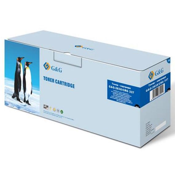 Картридж G&amp;G для HP LJ Pro M125/M127 CF283X / Canon 737 MF212w/MF227dw 9435B002 Black (2200 стр) (G&amp;G-283X/CRG-737)