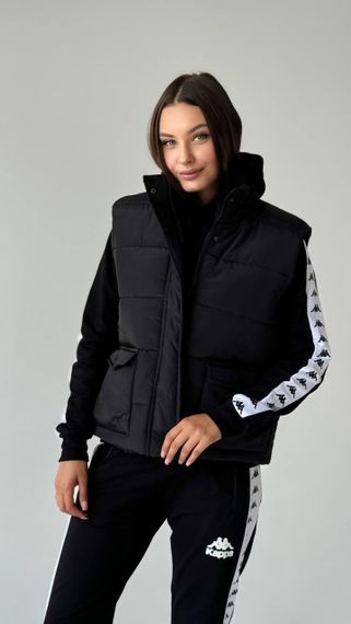 Жіноча жилетка чорна | Зображення 5