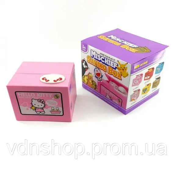 Інтерактивна скарбничка Hello Kitty Piggy Banк рожевий | Зображення 3