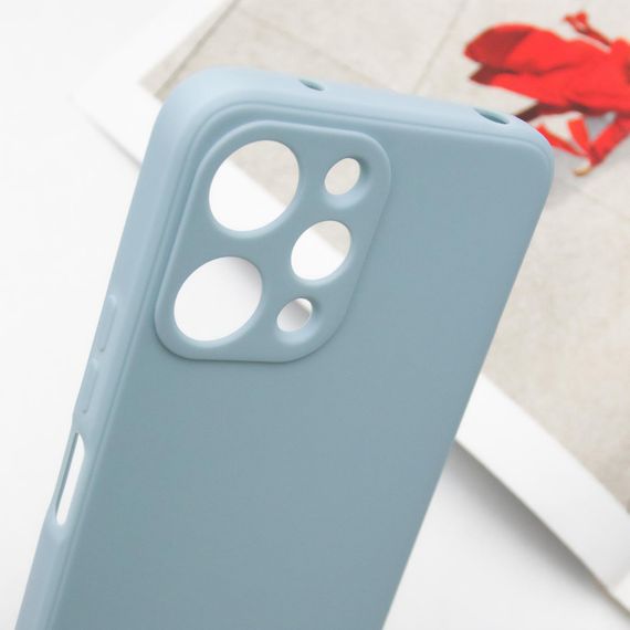Силиконовый чехол Candy Full Camera для Xiaomi Redmi 12 Серый / Smoky Gray | Зображення 4