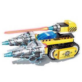 Детский Конструктор Qman 1408-1-8 транспорт, 76 дет Digging Machine