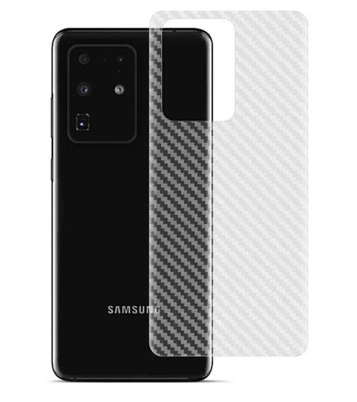 Карбоновая пленка на корпус для Samsung Galaxy S20 Ultra