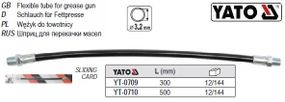 Шланг гибкий YATO Польша для шприца смазочного l=50 см YATO YT-0710