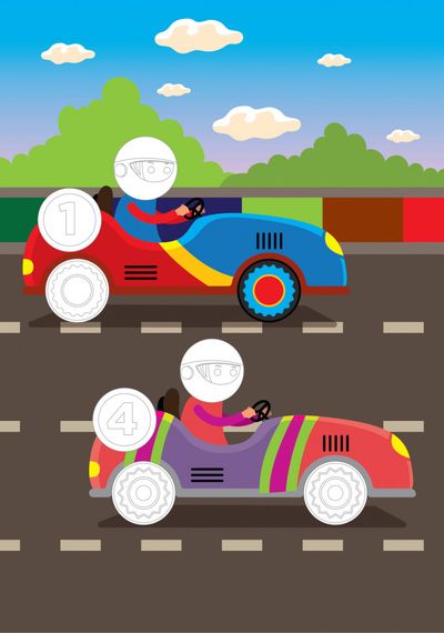 Детская большая книга "Авто" 403600 с наклейками | Зображення 1