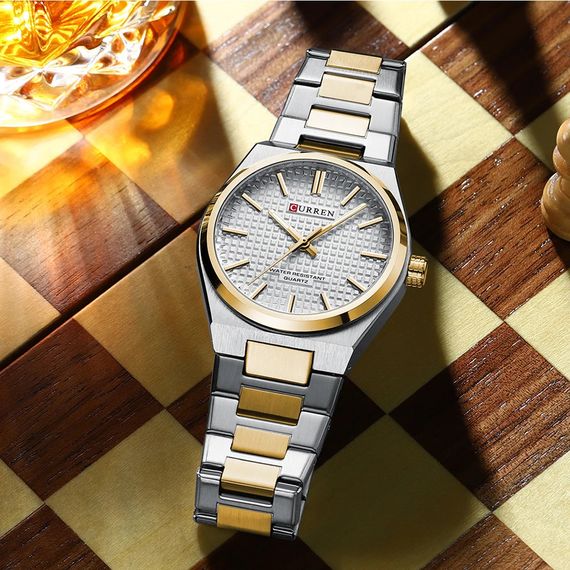 Curren 8439 Silver-Gold-White | Зображення 3