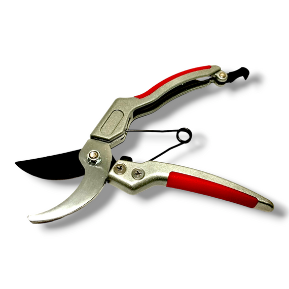 Секатор садовий 200 мм алюмінієві ручки тефлонове покриття HAISSER (арт.81031)