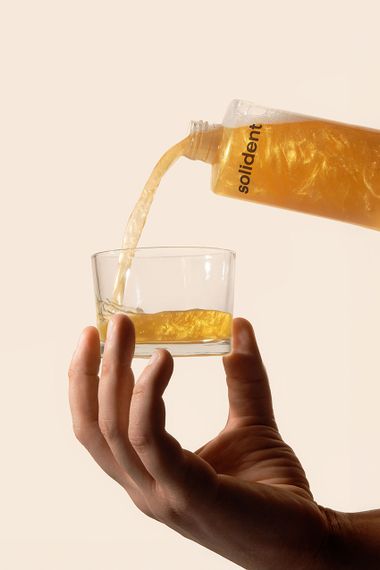 Ополіскувач для ротової порожнини з колоїдним золотом Solident Gold-Infused Mouthwash, 400 мл | Зображення 2