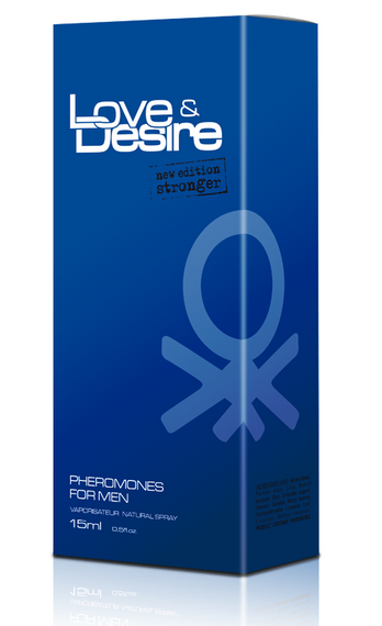 Туалетная вода с феромонами для мужчин Love & Desire for Men, 15 ml Sex Aura | Зображення 2